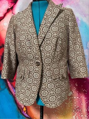 Worthington Woman Patterned Blazer
